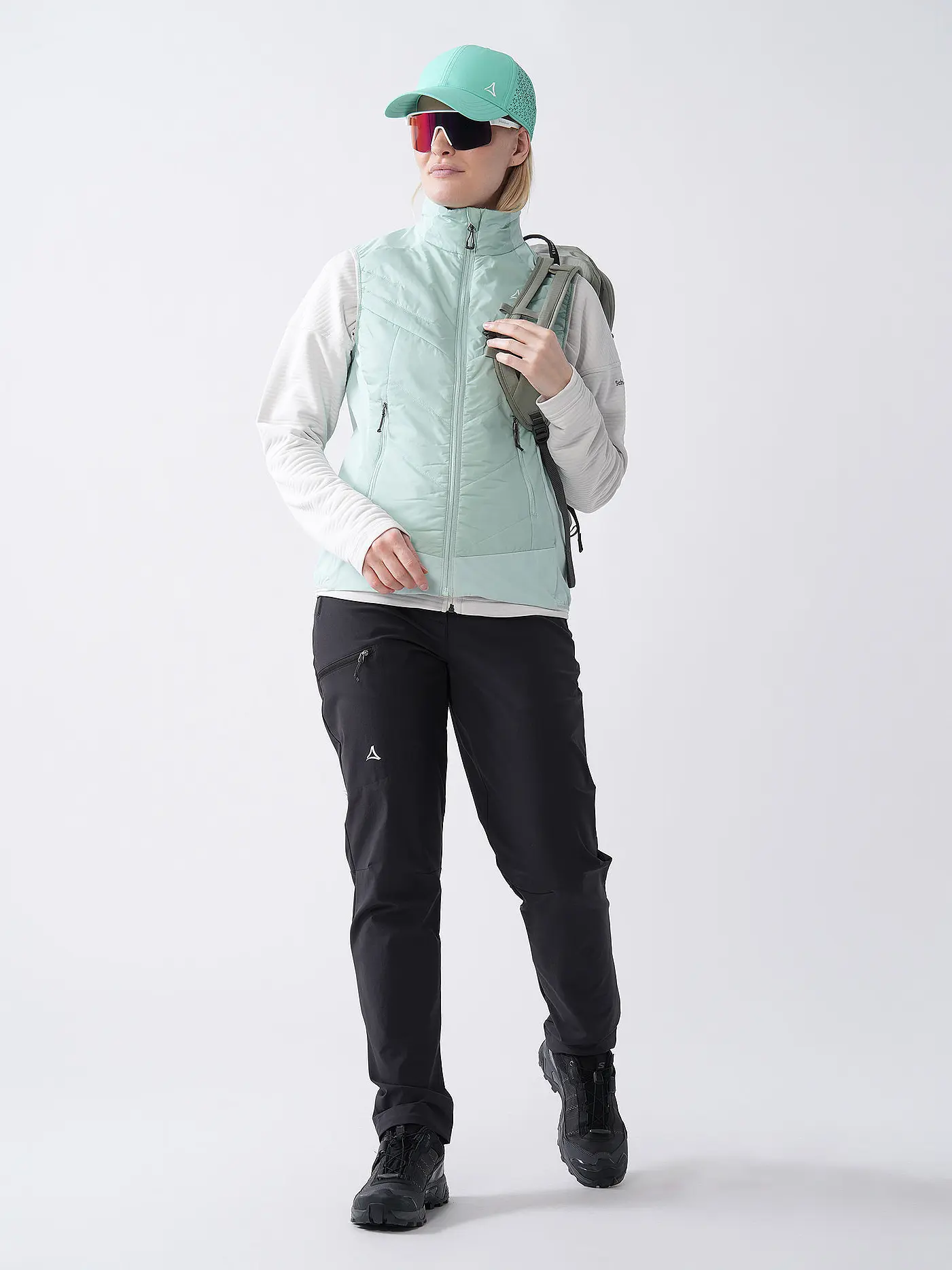 SCHÖFFEL | Damen Hybridweste Style Blaueis | 